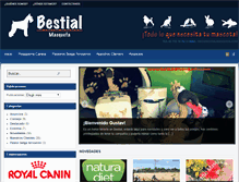 Tablet Screenshot of bestialmasquefa.com